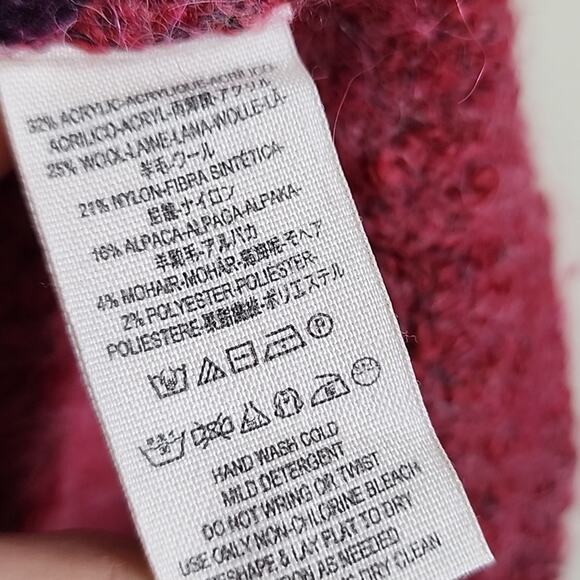 Free People Alpaca Tiger Eye Small Sweater - Picture 5 of 9